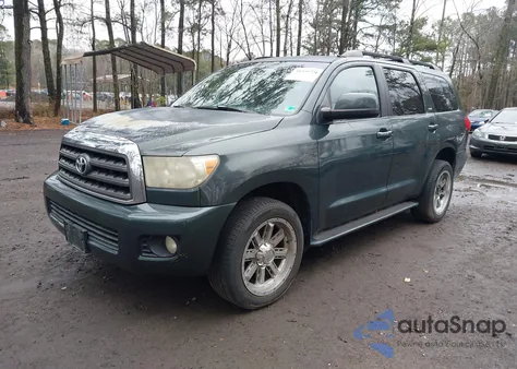 2008 Toyota Sequoia Sr5 5.7L V8 from USA, damaged, VIN 5TDZY64A98S201002